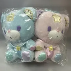 リトルツインスターズ 45周年 パフポフ ぬいぐるみ マスコット