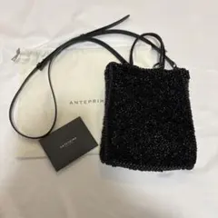 ANTEPRIMAルッケット横長ミディアム エナメルブラックNERO OPACO