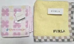 新品未使用 LAURA ASHLEY & FURLA ハンカチセット