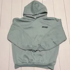 最終値下げ★ANAP GIRL フード付きパーカー ライトグリーン