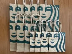 スターバックス　スタバ　紙袋　12枚セット