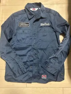 BEN DAVIS ワークシャツ 背中刺繍