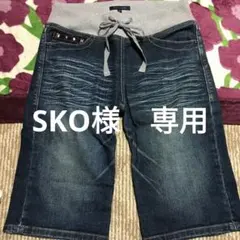 TOMMY HlLFlGER デニムハーフパンツ ジーンズ Mサイズ