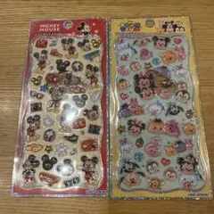 正規品　ミッキーマウス　ディズニーツムツム　プチドロップステッカー