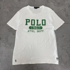 POLO RALPH LAUREN ラバープリント ロゴ Tシャツ ポニー刺繍