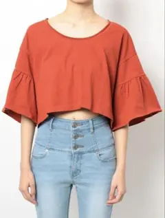 EMODA ランダムステッチTシャツ 【ブラック】のサムネイル