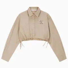 calvin klein モノグラムクロップドシャツのサムネイル