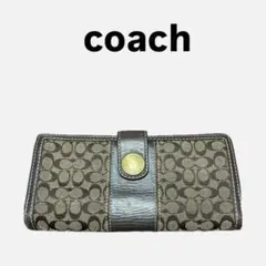 COACH モノグラム柄 長財布