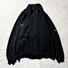 【Y8077】NIKE トラックジャケット　サイズ2XL ブラック