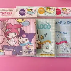 サンリオ　ランチクロス　ランチマット　ナフキン　　マイメロディ　クロミ　シナモン