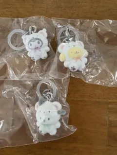 サンリオ めじるしアクセサリー クロミ　ポチャッコ　ポムポムプリン　3個セット