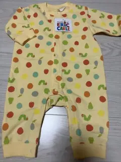 はらぺこあおむし ロンパース 70 ベビー　カバーオール　長袖　冬