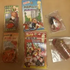 美品☆ご当地キューピー キーホルダー2点セット 大阪、岡山 - メルカリ