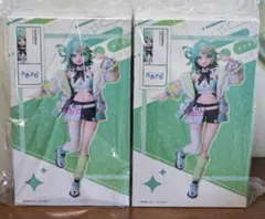 【未開封】タイトー ナムコ販社限定 あおぎり高校 ぷわぷわぽぷら 2体セット