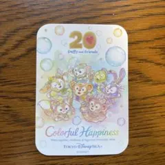 Duffy and Friends 20周年ステッカー　ディズニーシー限定