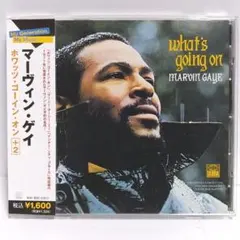 マーヴィン・ゲイ　ホワッツ・ゴーイン・オン ＋2　帯付き国内盤CD