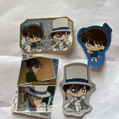 コナン&キッド ステッカー 4枚セット