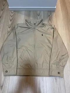 ポロ　ラルフローレン フード付き　ナイロンジャケット　ベージュ　S