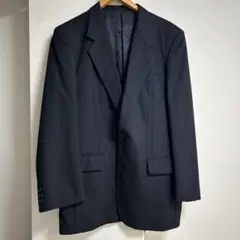 JASLEY メンズ ジャケット 黒 美品 フォーマル ネイビー ビジネススーツ