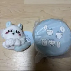 ちいかわ モモンガ ぬいぐるみシュシュ ハチワレ アクセサリーケース