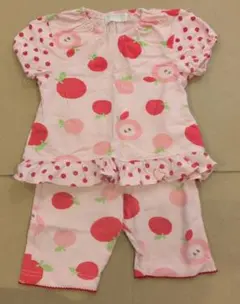 フリル付きパジャマ　上下セット　95cm