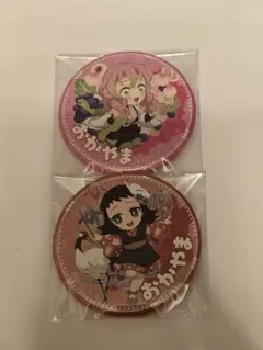 鬼滅の刃 ufotable TOGO 岡山 缶バッジ 真菰 蜜璃