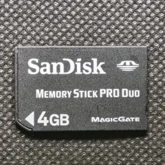 SanDisk Memory Stick PRO Duo 4GB