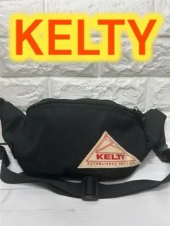 ✨超美品✨ KELTY ケルティ ウエスト ショルダー バック　ブラック