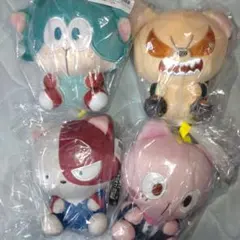 【全4種セット】僕のヒーローアカデミア　アニマルぬいぐるみ　ヒロアカ