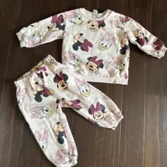 H&M ミニー デイジー90 セットアップ