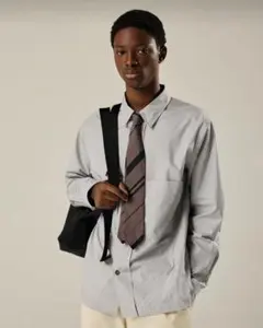 MARGARET HOWELL FINE STRIPE COTTON