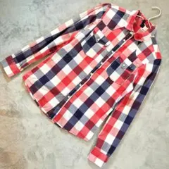 H&M DIVIDED BASIC メンズ シャツ チェック柄 EUR XS