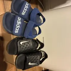adidas NIKE サンダル　セットのサムネイル