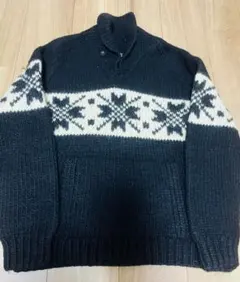 カ*ウ様 NOAH fisherman sweater S ダークグレー - メルカリ