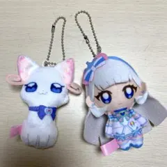 わんだふるプリキュア ユキ ニャミー マスコット ワンダフル おでかけますこっと