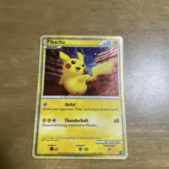 Pikachu 基本ポケモン 50HP こんにちはピカチュウ　アメリカ版 2026年最新】アメリカ版ピカチュウの人気アイテム - メルカリ