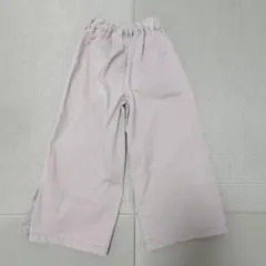 Right-onキッズMPSベージュ ワイドパンツ ゴムウエスト　130cm