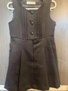 CHOPIN ショパン　ジャンパースカート　ワンピース 黒　100サイズ