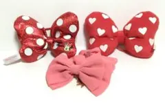 東京ディズニーリゾート　ミニーマウス　リボン　ヘアゴム　まとめ