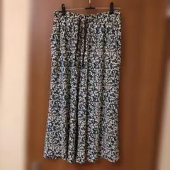 レディース 花柄 パンツ Mサイズ 　ルームウェア　ズボン　パジャマ