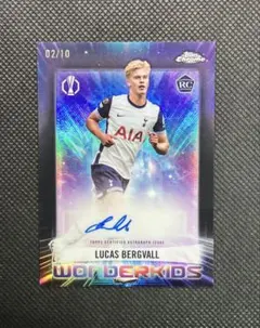 Topps Chrome Lucas Bergvall RC Auto /10