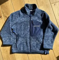 モンベルmontbell クリマプラス　キッズ　フリース　アウター　100