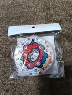 万博 ミャクミャク キラキラ缶 ラムネ缶 クロミ サンリオ　クロミ