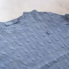 POLO RALPH LAUREN ケーブルニット セーター Sラルフローレン