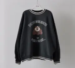 【新品未使用】オリーブデオリーブ　裏起毛　スウェット　トレーナー　クマ