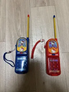 【激レア・平成レトロ】ハローキティ 携帯電話型 おもちゃ 2個セット サンリオ