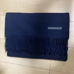 ○未使用完売○秋冬¥39,600/Spick &Spanフリンジストールnavy