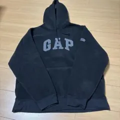 GAP フリースパーカー ブラック