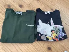 ポケットモンスター 長袖カットソー 2枚セット　130