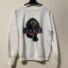 USA製　80s ラグランスウェット ホワイト